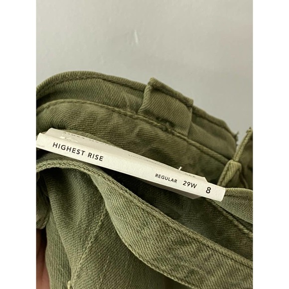 NWT AE High rise paperbag mini Skirt M - Picture 5 of 5